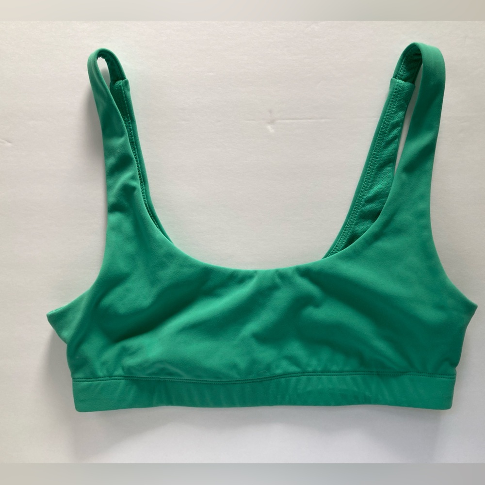 Vuori Daily Bra Women's Small Green Sample Breathe Interlock Bra Size S